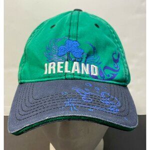 Ireland hat cap 6 1/2" Croker Sports strap green